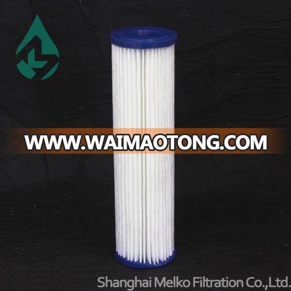 High Water Flow Capacity Pleated Filter cartridge