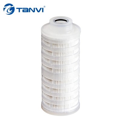 China supplier pp pleated filter cartridge 25 micron